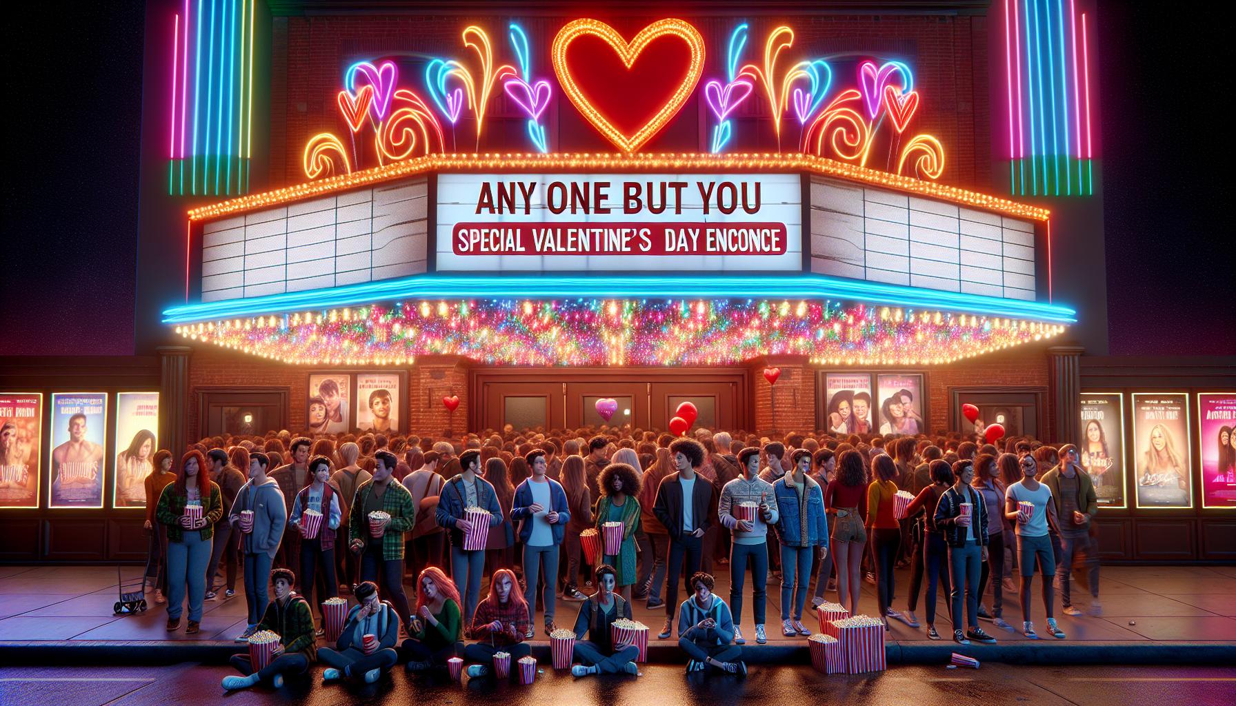 anyone but you: the valentine encore film showtimes