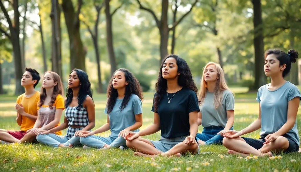 mindfulness exercises for teens