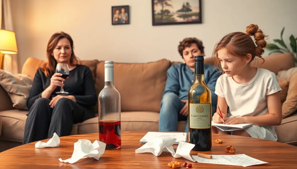 alcoholic family dynamics